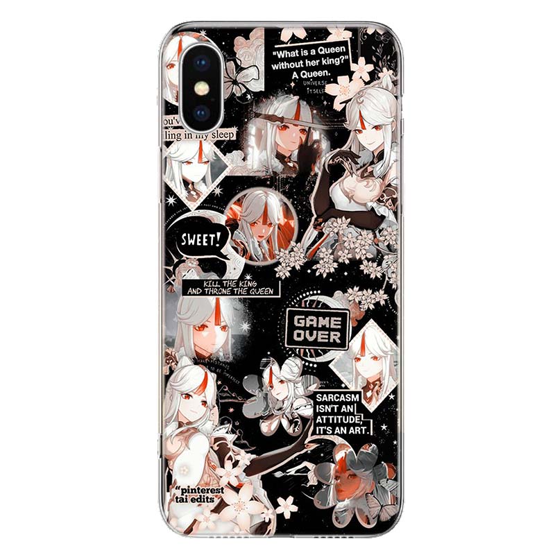 Genshin Impact Game Cover Phone Case For Apple iPhone 11 12 13 14 Pro 7 XR X XS Max 6 6S 8 Plus + Mini 5 SE Print Soft Cover