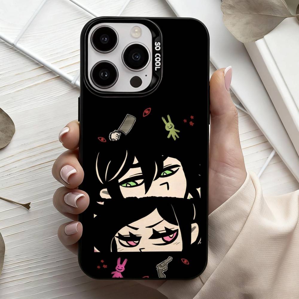 T-The Coffin Of A-Andy And L-Leyley Phone Case For iPhone17,16,15,14,13,12,11 Plus,Pro Max Black Candy Silver Plated Cover