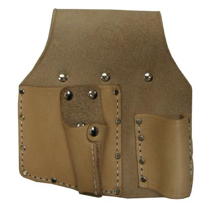 Kozuchi Waist Bag for Cowhide Leather Leather and Cleaning Brush Painting SI-10 Cutter, Skimmer,