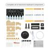 DIY Soldering Practice Kit 7 Keys Mini Piano Violin Guitar Soldering Project with 3 Tones Musical Instrument Electronic Kit