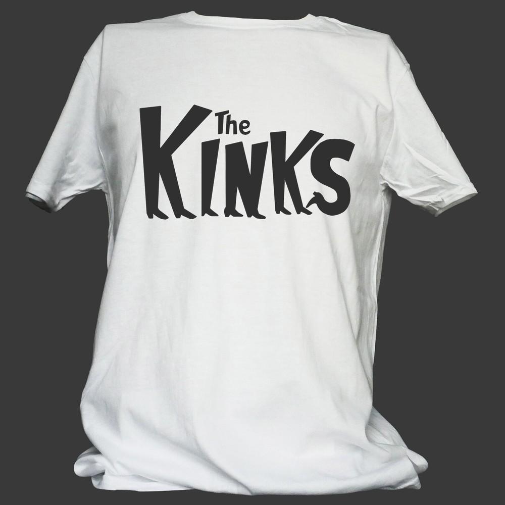 THE KINKS POP ROCK T-SKJORTE unisex S-3XL
