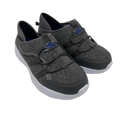 Keipa Kp02840 Men's 2-Way Sandals, Gray, Large,