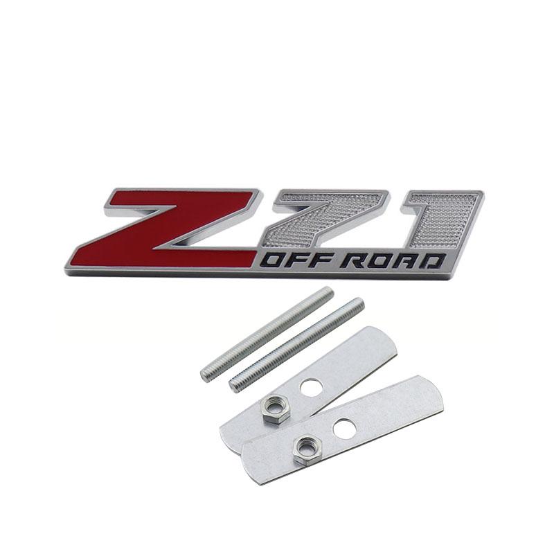 3D Premium Z71 4x4 ZL1 OFF ROAD for Z71 4x4 ZL1 Z71 OFF ROAD Car Engine Hood Fender Trunk Tail Rear Decal Emblem Badge Sticker