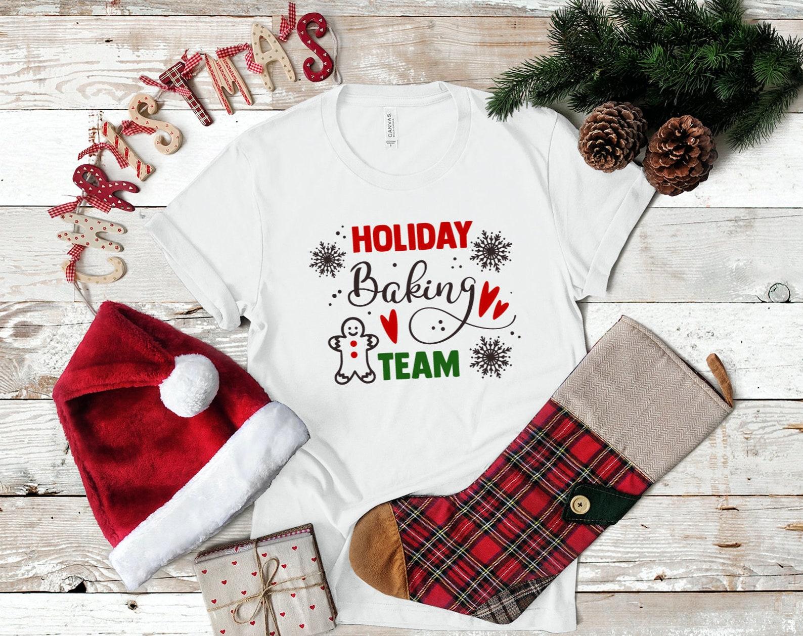 Holiday Baking Team Graphic Tee 4XL