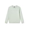 Solid Color Crew Neck Casual Pullover Sweatshirt Men Sweatshirt Willow-Green F11M317204F-TQ