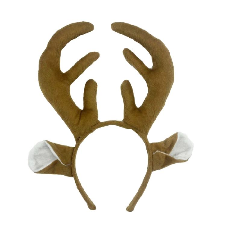 Christmas Deer Ear Headband Tail Nose Skirt for Women Girl Birthday Halloween Cosplay Party Photography Props