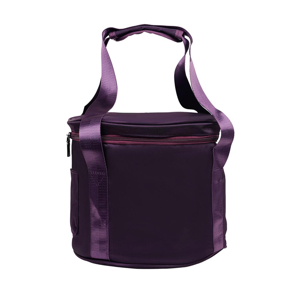 Borsa Multifunzionale in Cristallo Borsa Imbottita Spessa Custodie da Trasporto Borsa per Ciotola Cantante Yoga Borsa da Viaggio con Tracolla