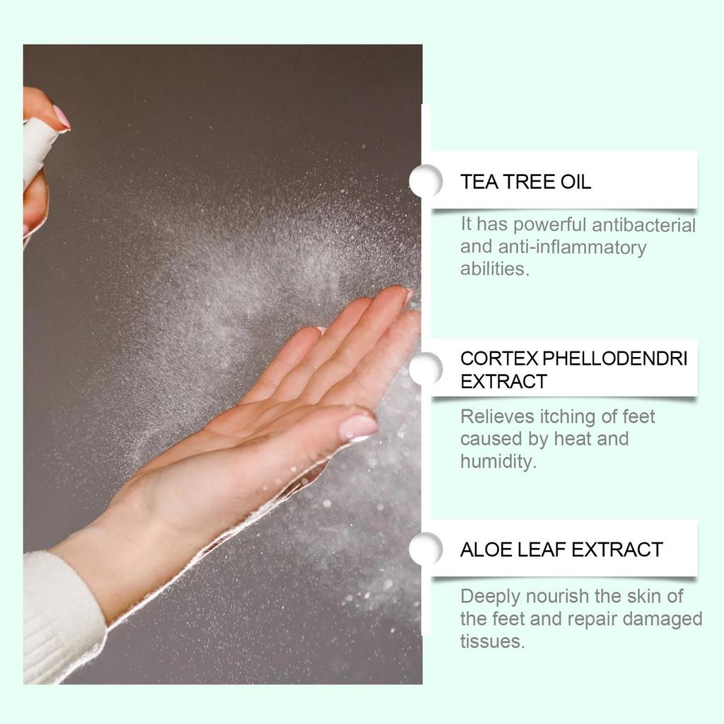 XIMONTH Pielęgnacja Stóp Nawilżająca i Odżywcza Odświeżająca i Dezodorująca Do Stóp 100ml