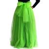 Elegant Cross-Border Women's Layered Tulle Skirt with Bow Belt for Weddings and Parties