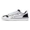 Li Ning Disney Oswald X  50/50 Non-Slip Wear-Resistant Low-Top Skate Shoes Women Sneakers White Black AECT012-2