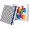 Rubik's Cube Mosaic Puzzle Board - Creative Educational Toy for Kids DIY Gift