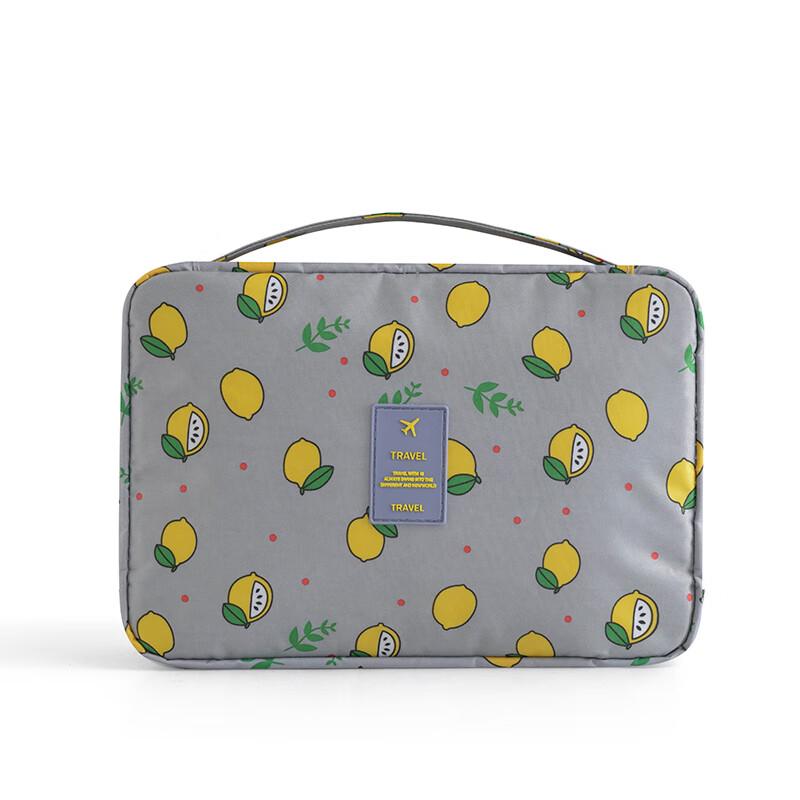 Xinqin Portable Dry-Wet Separation Cosmetic Bag with Hook