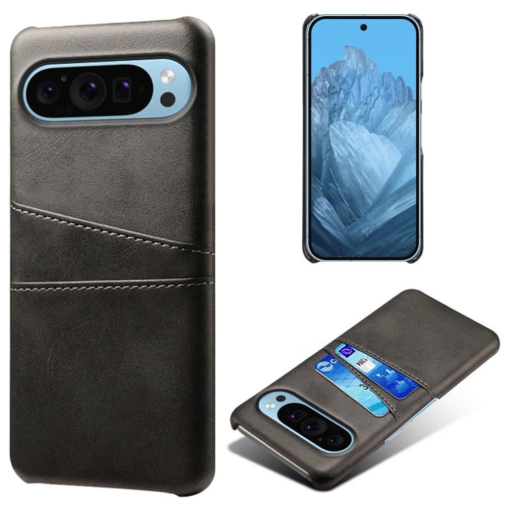 For Google Pixel 9/Pixel 9 Pro Phone Case Hard PC Shell with Dual Card Slots