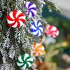 25pcs Acrylic Candy Ornaments - Festive Christmas Tree Decorations, DIY Jewelry Making Supplies, Art & Sewing Craft Accessories
