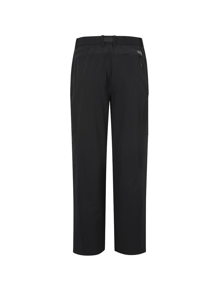 DISCOVERY EXPEDITION Freshvent Men'S Ripstop Parachute Cargo Pants (Black)