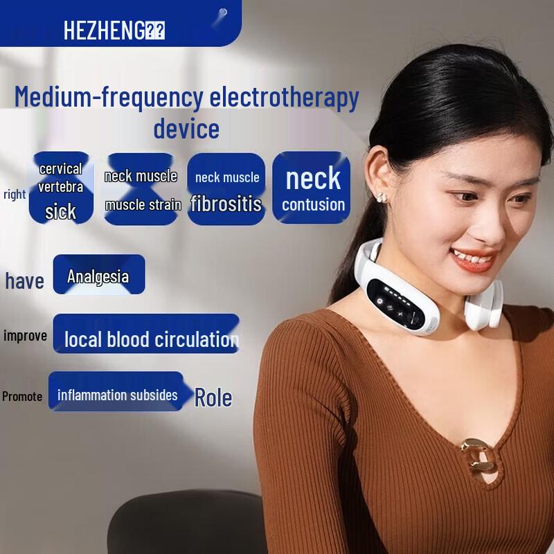 HEZHENG Neck & Shoulder Electrotherapy Massager