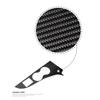 For Lexus RX300 RX270 RX200T RX450h 2016-2019 Soft Carbon Fiber Car Interior Console Water Cup Panel Cover Trim Decor Sticker
