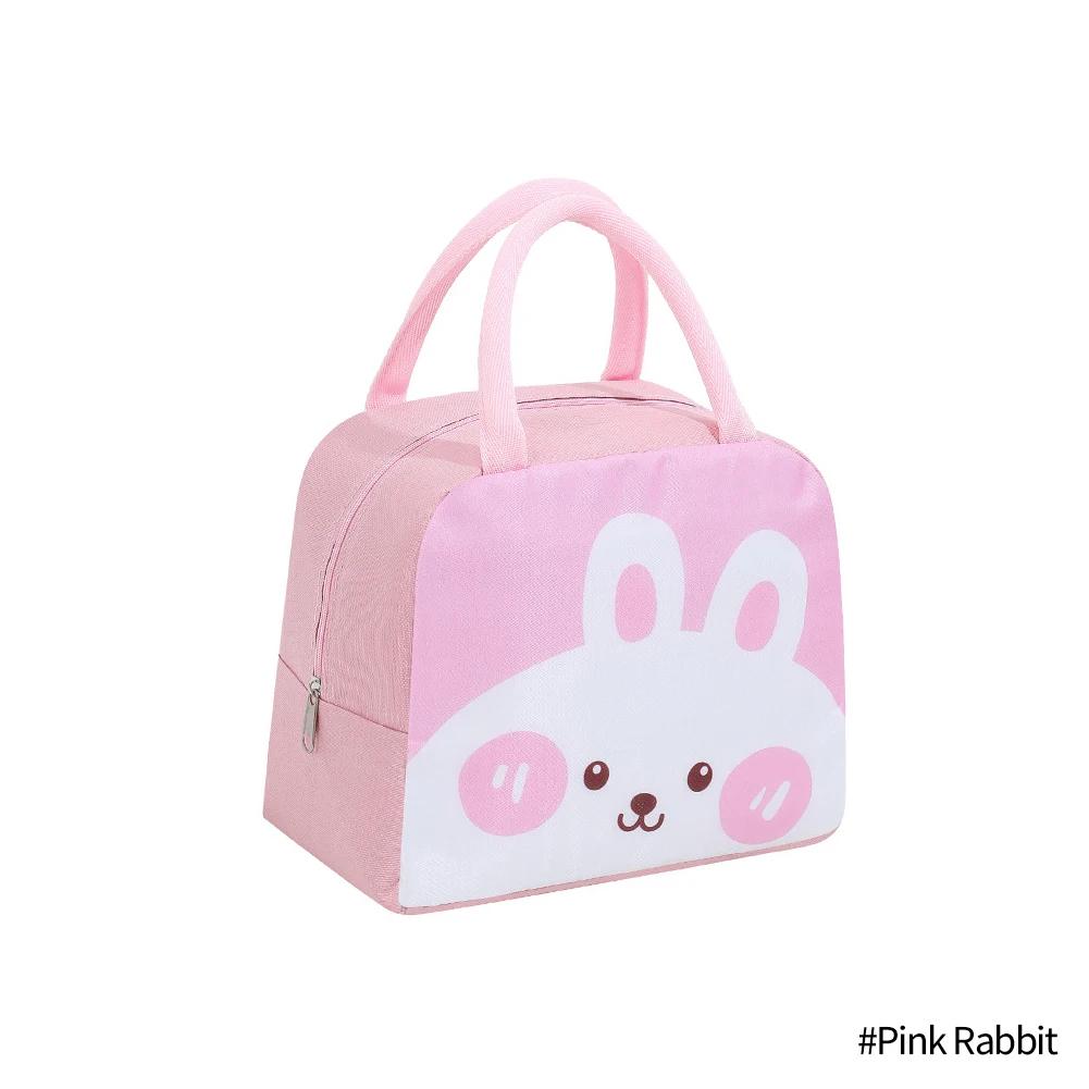 Cute Cartoon Animal Tote Insulated Thermal Lunch Bag Cute Cartoon Picnic Food Storage Lunch Box Cooler Bags