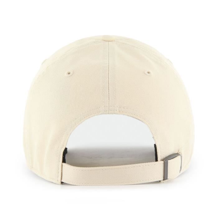 Adjustable 47 Brand Cap - BASE RUNNER LA Dodgers Natural - Men - 100% Cotton - Sportswear