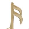 3 Pcs Modern Musical Notes Statues Sculpture Symbol Crafts Resin Figurine Music
