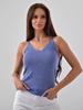 Shiny Sequined Knitted Women's Camisole Vest Top