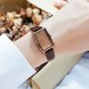 Retro Style Small Square Plate Women'S Watch Light And Small High-End Belt Watch Women'S Quartz Watch