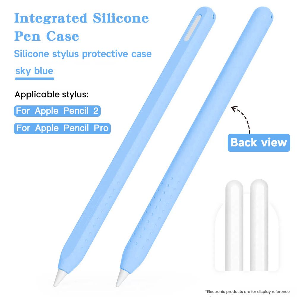 Silicone Protective Sleeve For Pencil Pro Case For Pencil 2 2nd Generation USB-C Stylus Sleeve Tablet Accessories