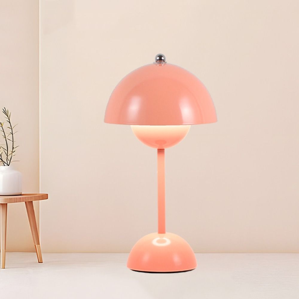 Touch Control LED Table Lamp Tricolored Light Decorative Lamp Dimmable Flower Bud Lamp  Living Room