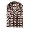 DakS Men S Funghi Yarn Check Regular Fit Short Sleeve Shirt dmS1ShcS145i1