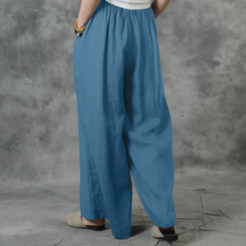 Women's Large Size Loose Casual Pants Female