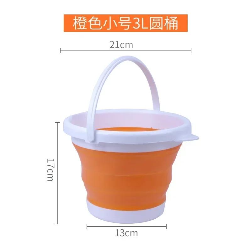 

15/5/10 л Портативное складное ведро для воды Складные ведра с ручкой для походов Кемпинга на открытом воздухе Рыбалка Прямая поставка