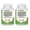 Re Lierre Soursop Capsules 1800mg | Leaf & Fruit Extract | Gluten-Free, Fiber & Vitamin C | Digestive & Intestinal Health Support | 60 count