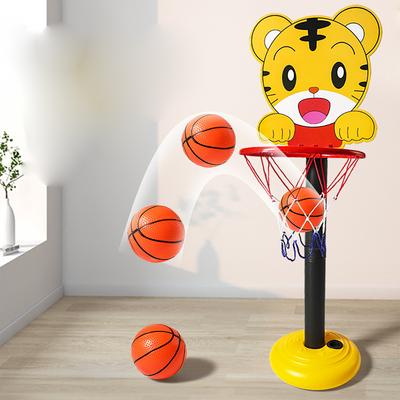 Basketballkurv, Børns Indendørs Justerbart Sportslegetøj, Forældre-Barn Interaktivt Boldlegetøj, Udendørs