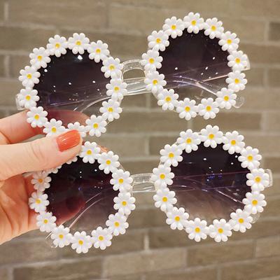 Fashion Daisy Ochelari de soare pentru copii Nuanțe de flori Ochelari de soare pentru copii Ochelari de soare pentru fete pentru bebeluși Ochelari de vedere creativi Uv400 Ochelari de protecție în aer liber