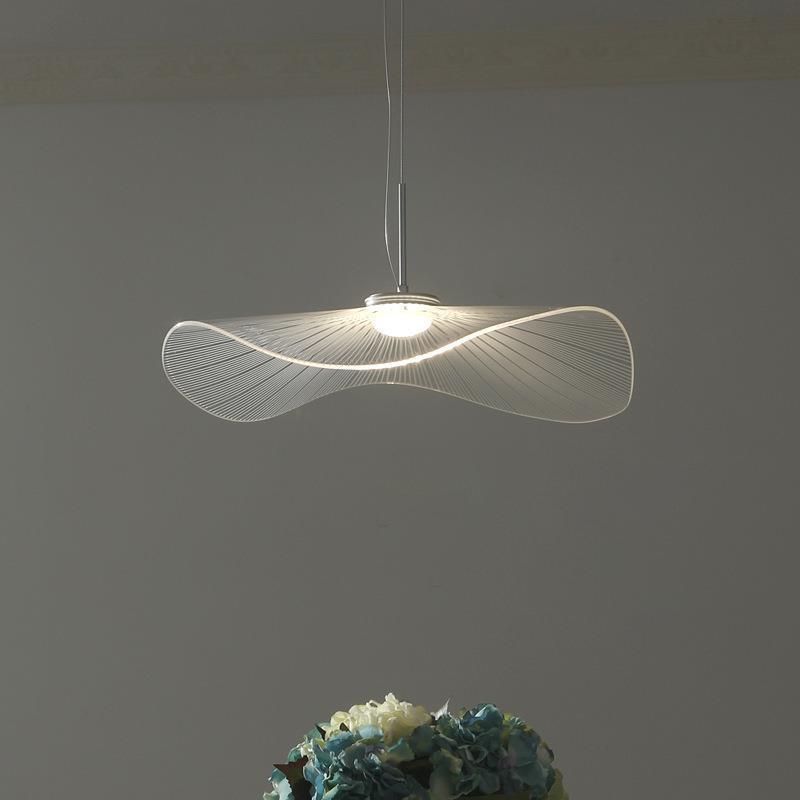 Nordic Lotus Leaf Jellyfish Chandelier for Restaurants and Bars