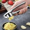 Zinc Alloy Manual Garlic Press & Peeler