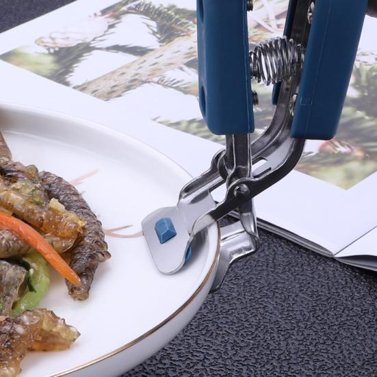 Bakeware Tongs Heat Insulation Easy To Use Comfortable Grip Anti-rust Multipurpose Anti-scalding Stainless Steel Moving Hot Plate