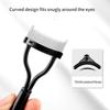 Separatore Ciglia Pettine per Ciglia Pennello Mascara Pennello Separatore Ciglia Pettine per Mascara Applicatore Mascara Curvo