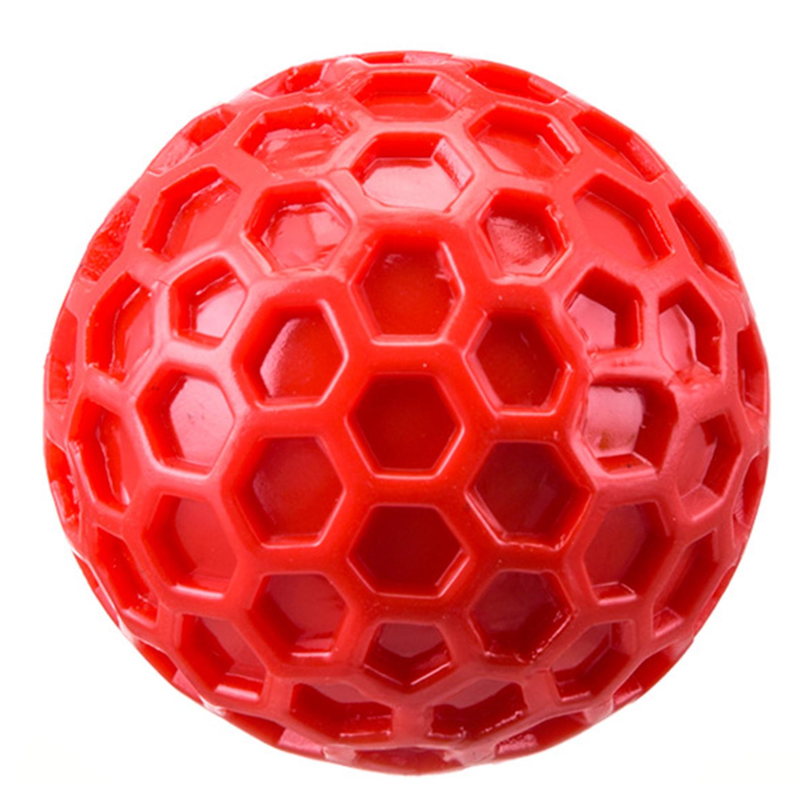 

Dog Teeth Toy Chewing Sound Novelty Play Toys For Self Playing 65mm Medium красный