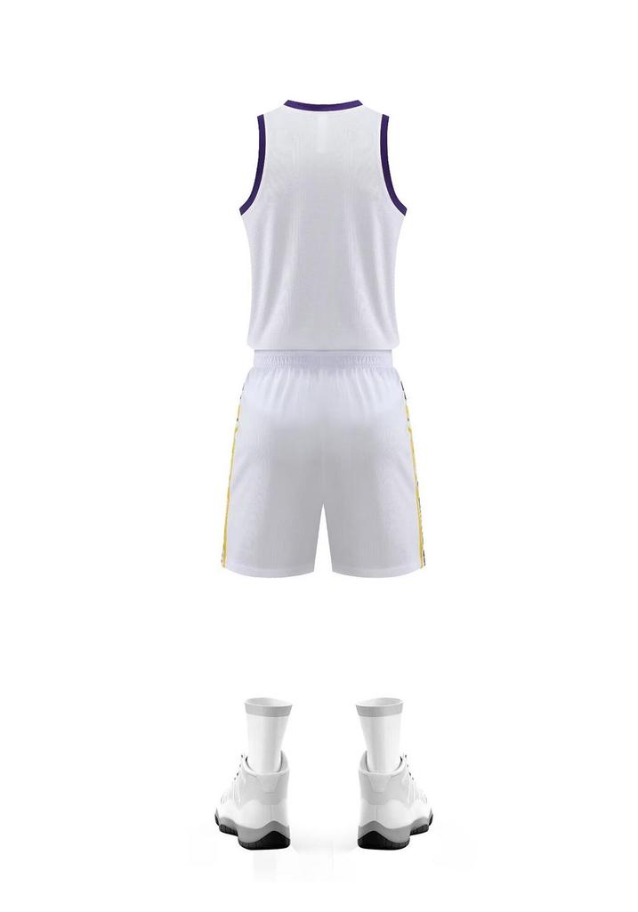 Unisex Basketball Jersey Team Uniform - Quick-dry Training Set