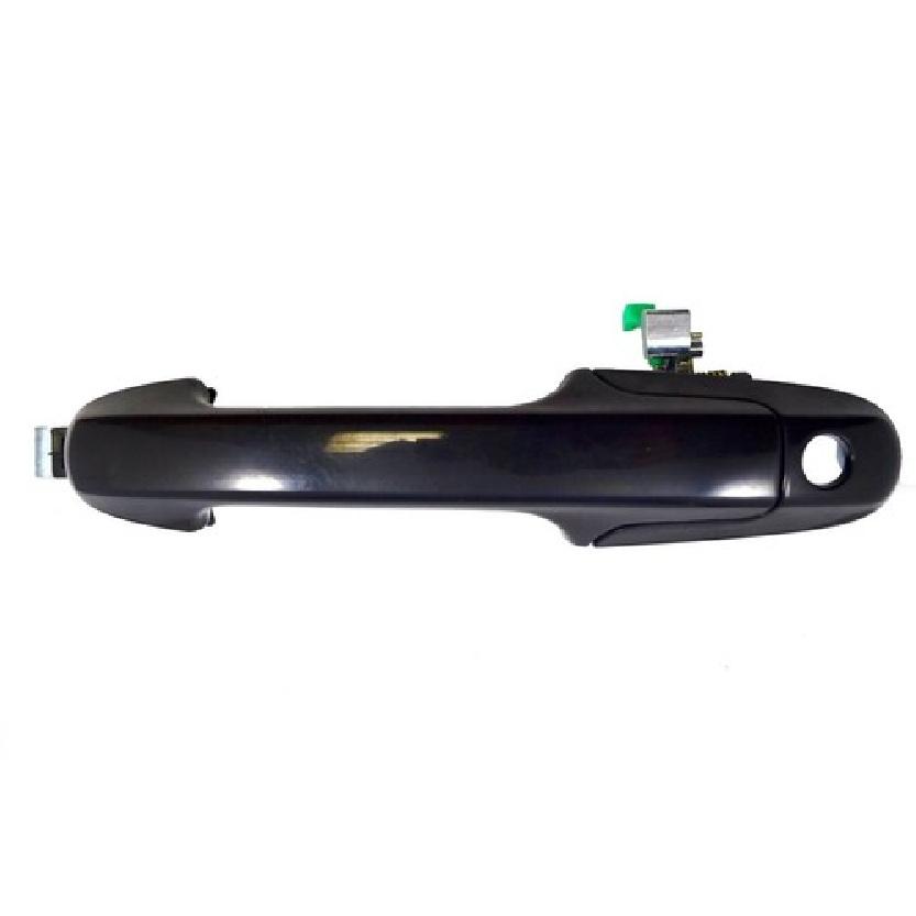 Fits Honda Sedan Outside Exterior Door Handle Front Left Driver Black Smooth