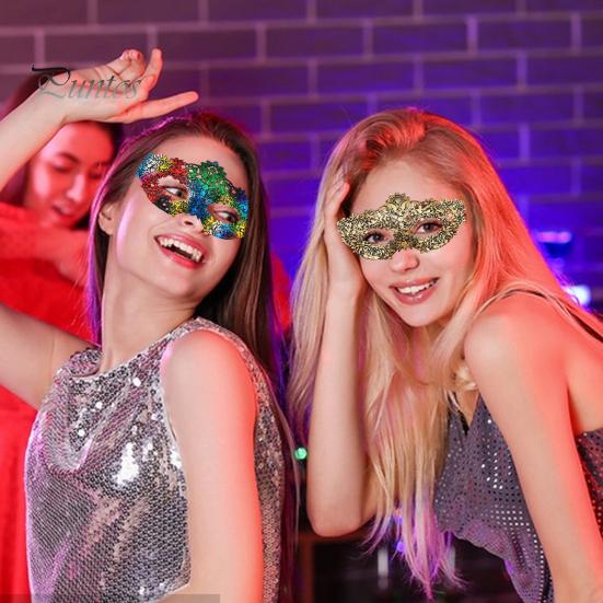 Women Lace Masque Sexy Venetian Masque Ladies Girls Upper Half-face Masque for Masquerades Costume Parties Prom Carnival
