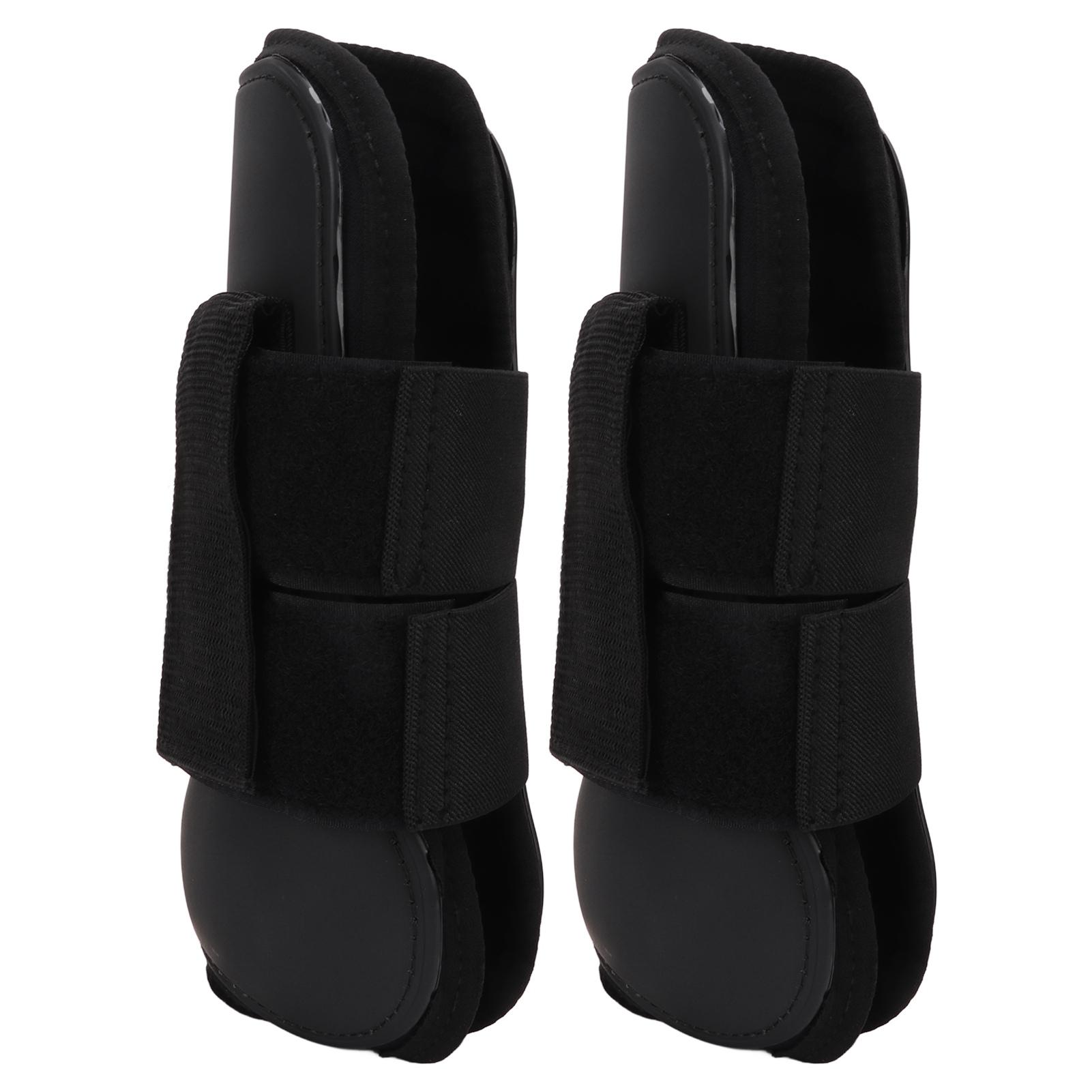 

Ботинки для передней части лошади, регулируемая легкая защита передней части ног лошади для верховой езды, прыжков, скачек