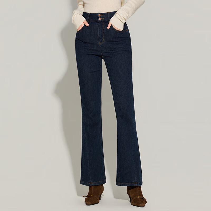 

Shetu Women s Retro Slim Washed Denim Jeans XL