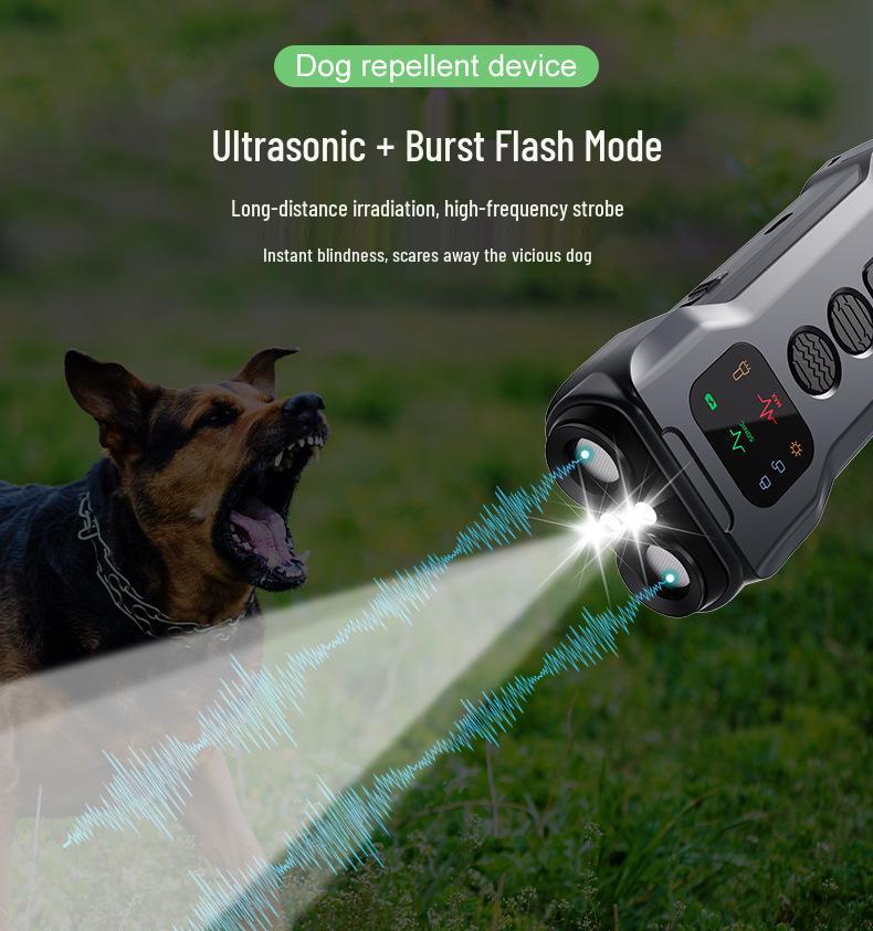 Ultrasonic Dual-Head Dog Trainer & Bark Stopper