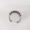 Stainless Steel Rotatable Anxiety Bead Ring