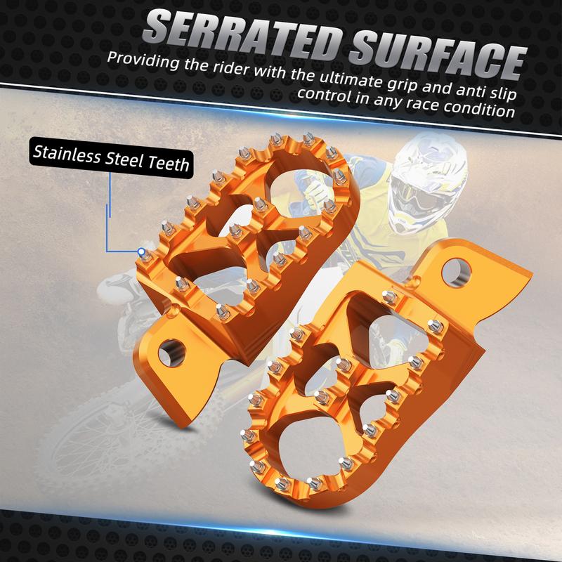 עבור KTM 1998-2016 EXC 300 EXC 250 EXCF 350 EXC 450 רגליות רוכב מדרסי רגליים SX 125 SXF 250 SXF 450 1998-2015 XCW 300 XCF-W 2006-2016