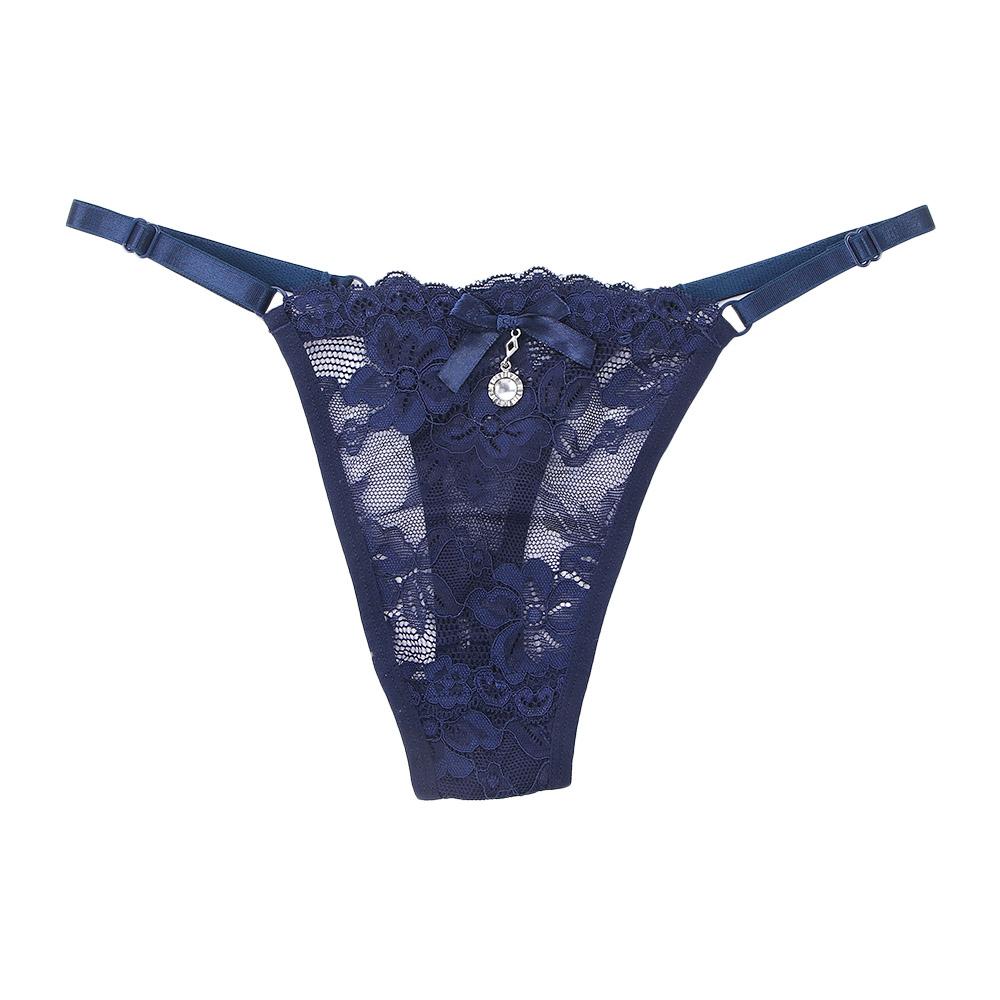 Female Low-waist Underpants Underwear G String Pendant  Women Thong Sexy Briefs Lace Panties