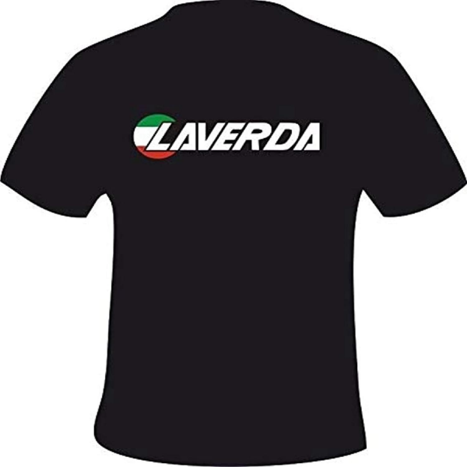 NOTEE Men s Laverda Motorcycle Fashion Graphic Tee T-Shirts Black S разноцветный