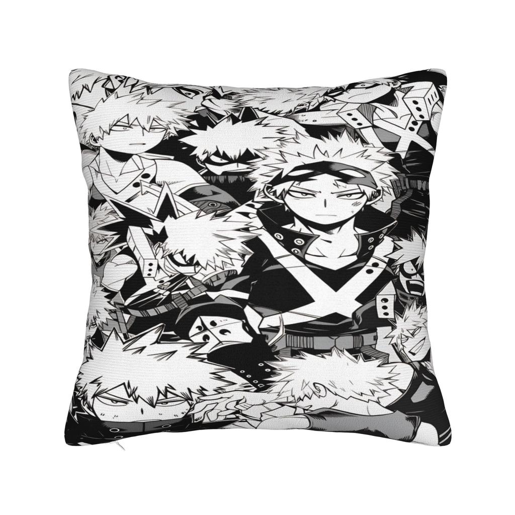 Anime-Kissenbezug K-Katsuki B-Bakugo Modischer Kissenbezug für Couch, Sofa, Schlafzimmer